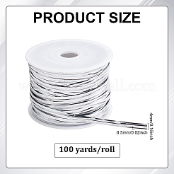 100 ярд пластиковой проволоки для животных&nbsp;FIND-WH0111-747A