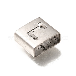 Квадратные скользящие подвески в виде букв из нержавеющей стали 304 STAS-L132-23L