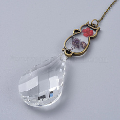 Cristaux lustre suncatchers prismes&nbsp;AJEW-G025-D06