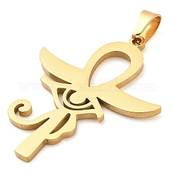 Pendentifs en acier inoxydable 304&nbsp;STAS-R134-04G-01