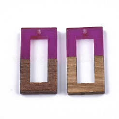 Подвески из смолы и ореха RESI-S358-10H