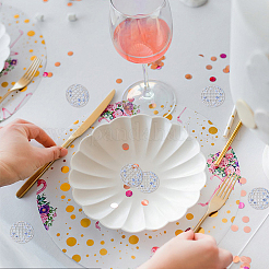 100шт бумажный диско-шар конфетти&nbsp;FIND-WH0148-372