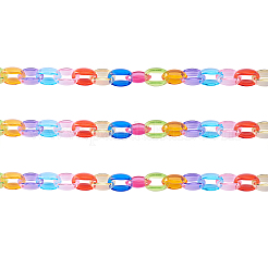 250 г прозрачных акриловых соединительных колец TACR-CJ0001-36