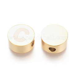 Бусины из нержавеющей стали 304&nbsp;STAS-I126-02G-C