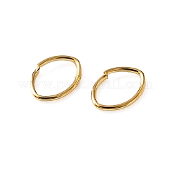 Латунные кольца прыжок открыт&nbsp;KK-WH0047-49A-G