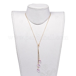 Серьги и колье с подвесками SJEW-JS01075-01