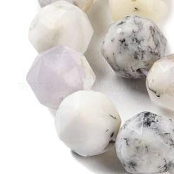 Натуральный белый опал африканские бусы пряди G-NH0021-A26-02