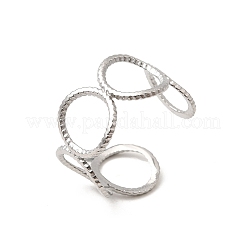 Кольца-манжеты из нержавеющей стали 304&nbsp;RJEW-H261-17P