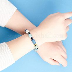 Бусы из натуральной лавы&nbsp;G-NB0001-57