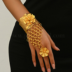 Роскошные браслеты из железных колец для невесты на Ближнем Востоке с цветочным узором BA9055