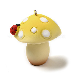 Большие подвески из грибной смолы&nbsp;LS-CRES-B013-A05