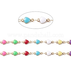 Цепи из нержавеющей стали 304 с эмалированными звеньями CHS-P016-25G