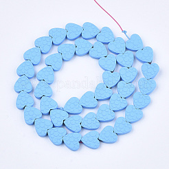 Окрашенного распылением немагнитных синтетических нитей гематита бусы&nbsp;G-T124-34C