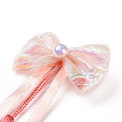 Заколка для волос из кожи аллигатора с бантом PHAR-D013-03C