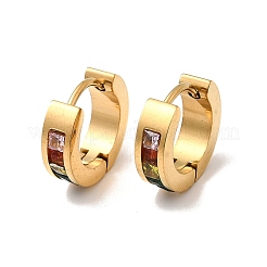 Серьги-кольца из нержавеющей стали 304&nbsp;EJEW-L302-02G-01