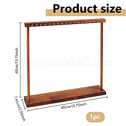 Деревянные подставки для ожерелий ODIS-WH0331-20B