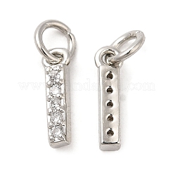 Micro ottone spianare grado AAA fascino zirconi&nbsp;LS-ZIRC-P067-11P-I-NR