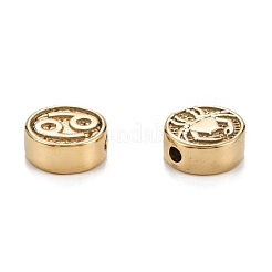 Placcatura ionica (ip) perle in acciaio inossidabile 304&nbsp;STAS-J034-14G-C