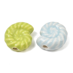 Perles en porcelaine manuelles&nbsp;PORC-D026-02C