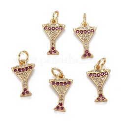 Messing Zirkonia Charme&nbsp;ZIRC-C024-13G