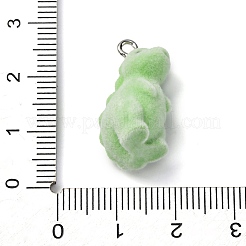 Pendentifs en résine floquée&nbsp;LS-FIND-S001-08G