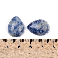 Natürliche blaue Fleck Jaspis Cabochons&nbsp;G-H094-01A-22