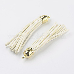 Искусственные замши кисточкой подвесные украшения&nbsp;FIND-T003-A39