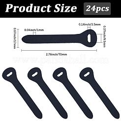 24 шт. головка для застежки-молнии из коровьей кожи PURS-GF0001-09C