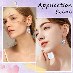 3 нити синтетических бусин из лунного камня&nbsp;G-PA0001-76A