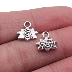 Breloques en alliage de style tibétain thème chakra&nbsp;CHAK-PW0001-033AS