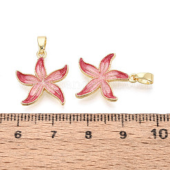 Латунь с эмалевыми подвесками&nbsp;KK-T073-63B-G