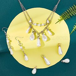 84 шт. 7 подвески из АБС-пластика с имитацией жемчуга&nbsp;KY-CA0001-23