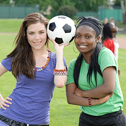 460 шт. 4 вида акриловых бусин в спортивном стиле&nbsp;MACR-GA0001-10