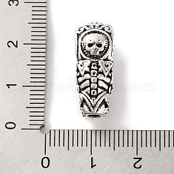 Бусины гуру из сплава в тибетском стиле с 3 отверстием PALLOY-F313-05AS