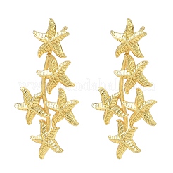 Boucles d'oreilles en laiton pour femmes&nbsp;EJEW-A167-02B-G