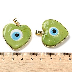 Ручной зла подвески бусины глаз LAMP-Q034-01