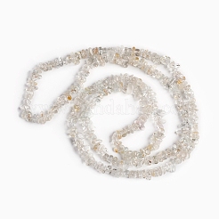 Нитки бусины из бисера из натурального топаза G-D0002-A14