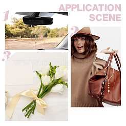 Подвесные украшения из натуральной ракушки HJEW-MA00014