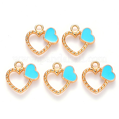 Подвески из эмали и сплава&nbsp;ENAM-S121-045