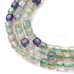 Природного флюорита бисер нитей G-B142-C05-2x2mm