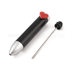 Шариковая ручка в форме сердца из пластика AJEW-P126-B04