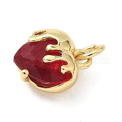 Pendentifs en laiton zircon cubique pavé&nbsp;KK-Z120-48G-05