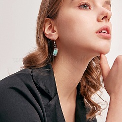 Наборы для изготовления серег с молочным чаем своими руками DIY-NB0004-28