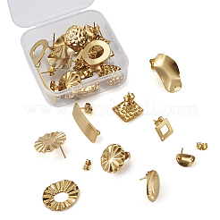 Фурнитура для сережек-гвоздиков из нержавеющей стали 304&nbsp;STAS-TA0004-29