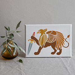 Пластиковые выдолбленные шаблоны трафаретов для рисования&nbsp;DIY-WH0396-737