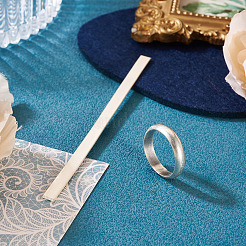 925 плоская проволока из стерлингового серебра STER-TA0001-45