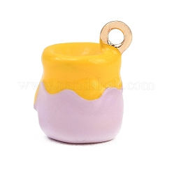 Pendentifs d'émail en alliage&nbsp;AL-CBA701E-02B-G01