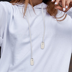 60 шт. 3-х цветные цинковые наконечники для шнура FIND-GO0002-86A