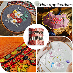 6-слойная полиэфирная нить для вышивания OCOR-WH20074-01A-09