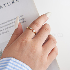 925 кольцо-манжета из стерлингового серебра с прозрачным кубическим цирконием и микропаве STER-P065-26G